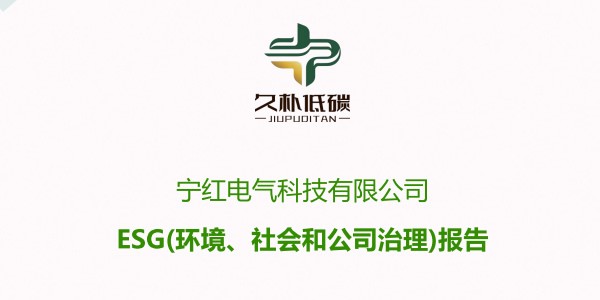 宁红电气科技有限公司---ESG(环境、社会和公司治理)报告